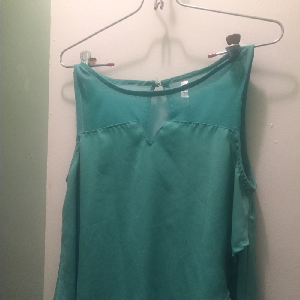 Foley Blue Top